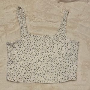 🔅AE floral cropped tank top🔅